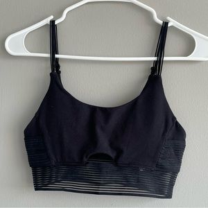 ALO Yoga Black Sports Bra